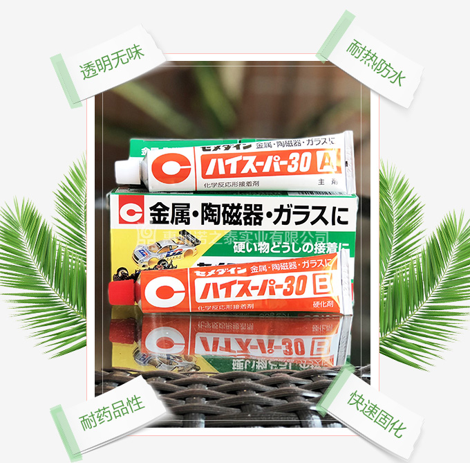 施敏打硬金屬、陶瓷接著專用膠